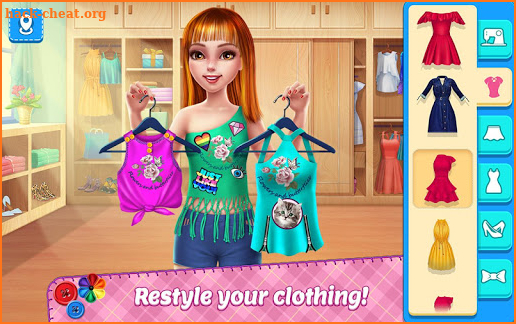 DIY Fashion Star - Design Hacks Clothing Game screenshot