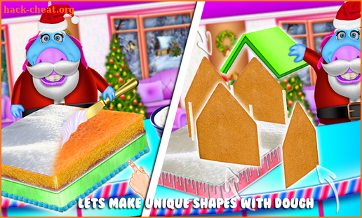 DIY Gingerbread House Cake Maker! Cooking Game screenshot