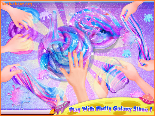 DIY Glitter Galaxy Slime Maker screenshot