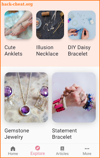 DIY Jewelry Making App screenshot