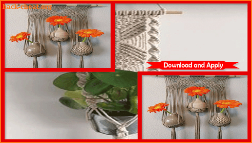 Diy Macrame Plant Hanger 2018 Offline screenshot