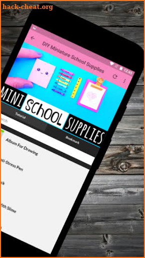 DIY Miniature School Supplies Offline screenshot