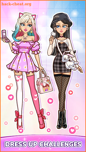 DIY Paper Doll Dress Up screenshot