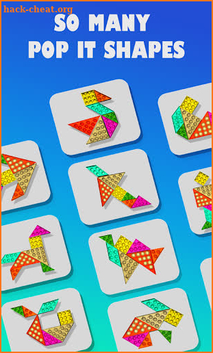 DIY Pop it Push and Pop: Fidget Popper Game screenshot