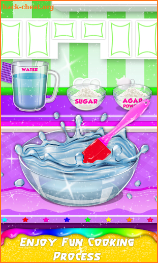 DIY Raindrop Cake Maker! Jiggly Flower Jelly Chef screenshot