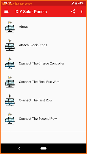 DIY Solar Panels screenshot