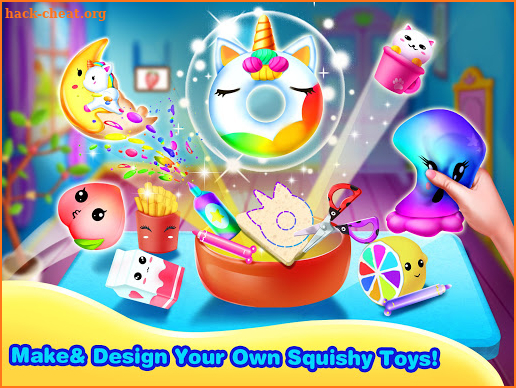 DIY Squishy Slime Maker-Girls Game screenshot