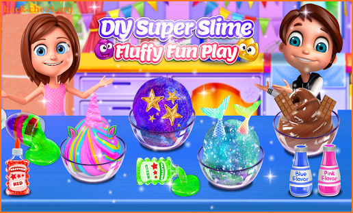 DIY Super Slime Crazy Simulator: Fluffy Fun Play screenshot