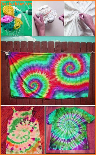 Diy Tie Dye Shirts Ideas screenshot