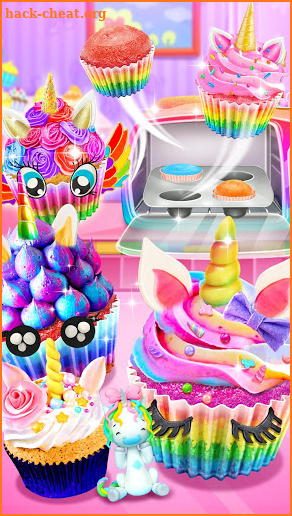 DIY Unicorn Food 3 -Unicorn Cupcake &Unicorn Donut screenshot