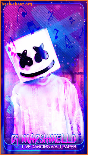 DJ Marshmello Live Dancing Wallpaper screenshot