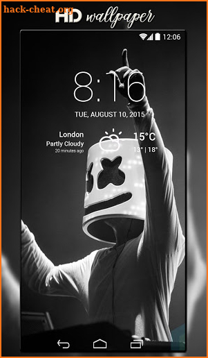 DJ Marshmello Wallpaper HD screenshot