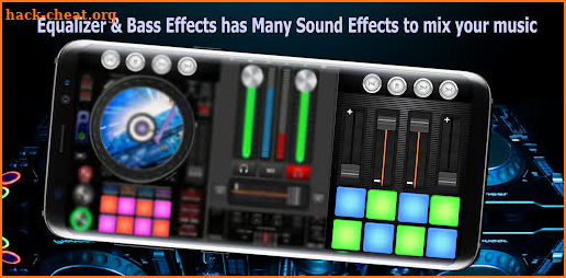 DJ mixer Music:Dj Sound Equalizer & Bass Effects screenshot