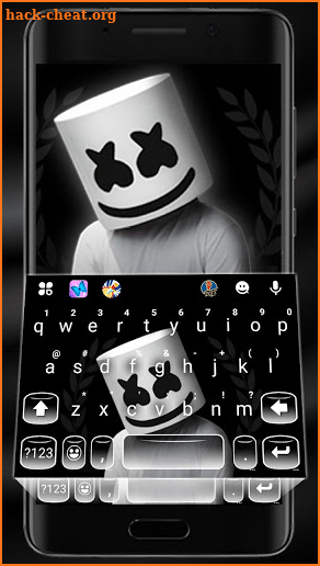 Dj Music Cool Man Keyboard Theme screenshot