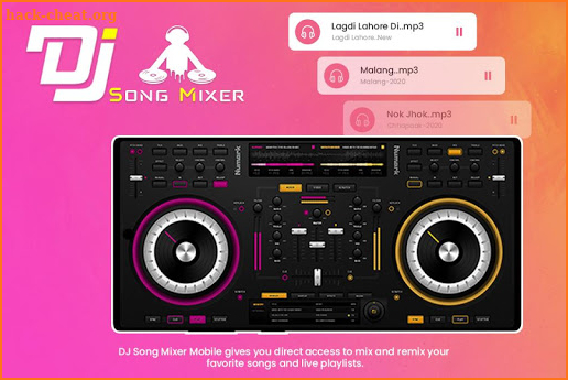 DJ Song Mixer with Music : DJ Name Mixer screenshot