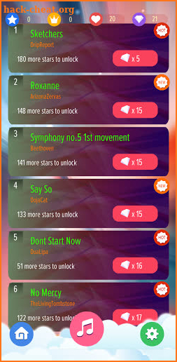 DJ tik tok songs - Piano tiles game screenshot