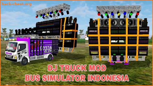 Dj Truck Mod Bussid Simulator screenshot