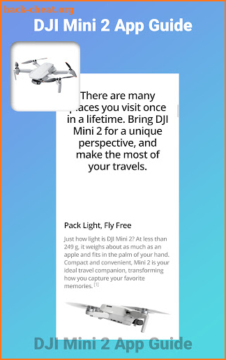 DJI Mini 2 App Guide screenshot