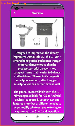 dji om 4 se guide screenshot