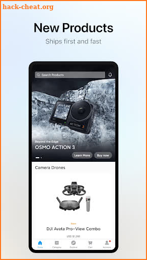 DJI Store screenshot