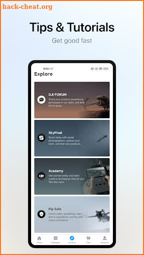 DJI Store screenshot