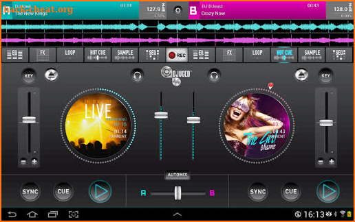 DJUCED App screenshot