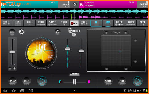 DJUCED App screenshot