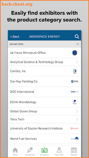 DLA Energy Worldwide Energy Conference screenshot