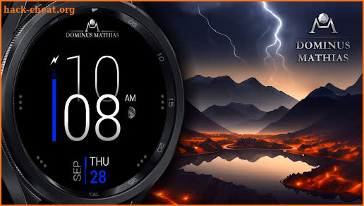 DM | 040 Digital Watch Face screenshot