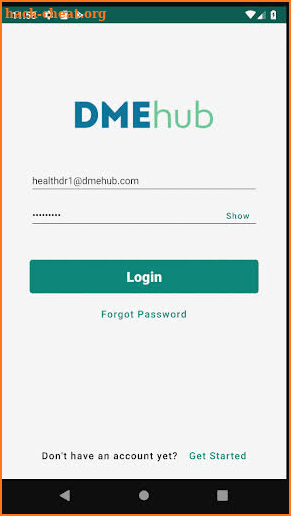 DMEhub screenshot