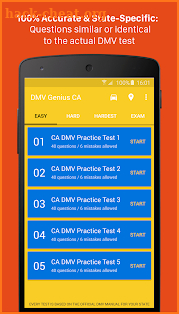 DMV Genie Permit Practice Test: Car & CDL screenshot