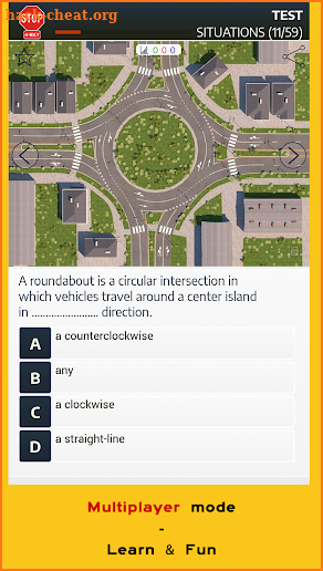 DMV Pennsylvania Permit Practice Test +Handbook screenshot