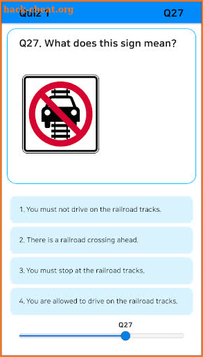 DMV Test Questions Actual Test and Correct Answers screenshot