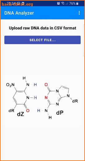 DNA Analyzer screenshot