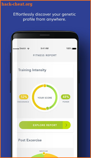 DNAFit – Health, Fitness and Nutrition screenshot