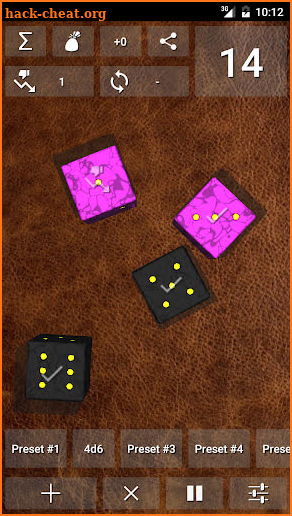 DnDice - 3D RPG Dice Roller screenshot