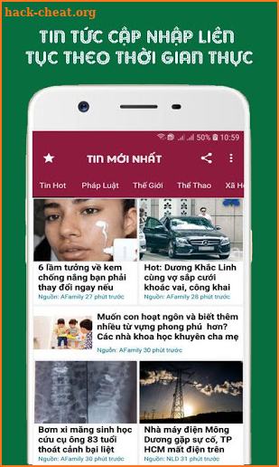 Đọc Báo Mới Ngày Nay, Tin Mới Nhất, Tin Tức 24h screenshot