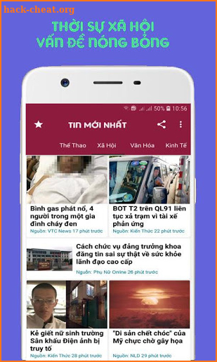 Đọc Báo Mới Ngày Nay, Tin Mới Nhất, Tin Tức 24h screenshot