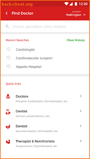 DoctoHub screenshot