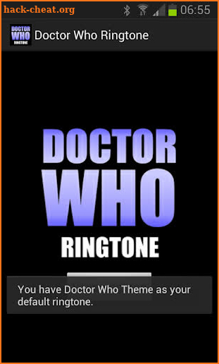 Doctor Who Ringtone screenshot