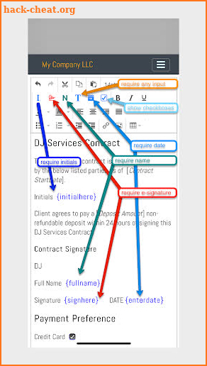 DocuEsign App, Docusign Alternative | Esign docs screenshot