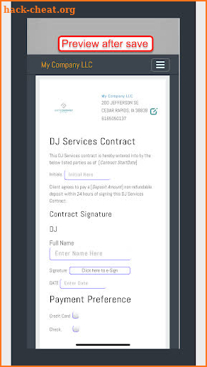 DocuEsign App, Docusign Alternative | Esign docs screenshot