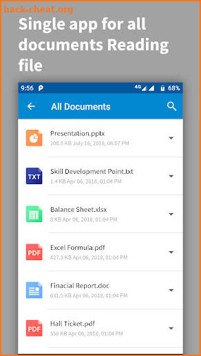 Document Reader screenshot