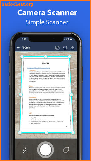 Document scanner - High quality scanner screenshot