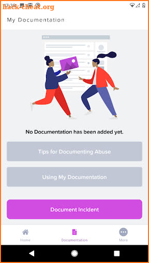 DocuSAFE Evidence Collection screenshot