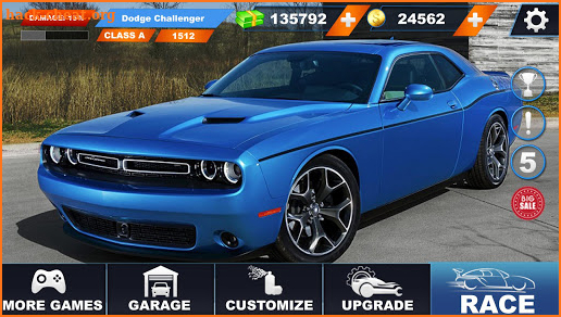 Dodge Challenger : Extreme Super Sports Car screenshot