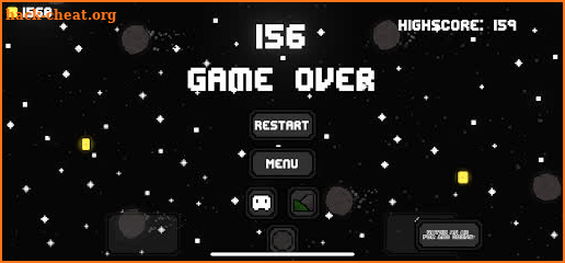 Dodge The Asteroids screenshot