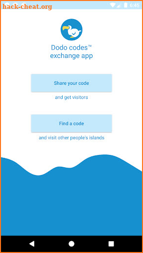 Dodo Code™ Exchange App screenshot