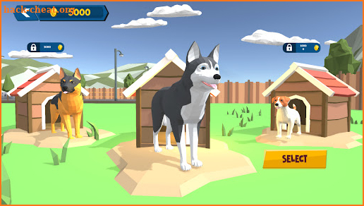 Dog Animal life simulator screenshot