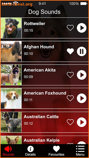 Dog Barking Sounds and Noises screenshot